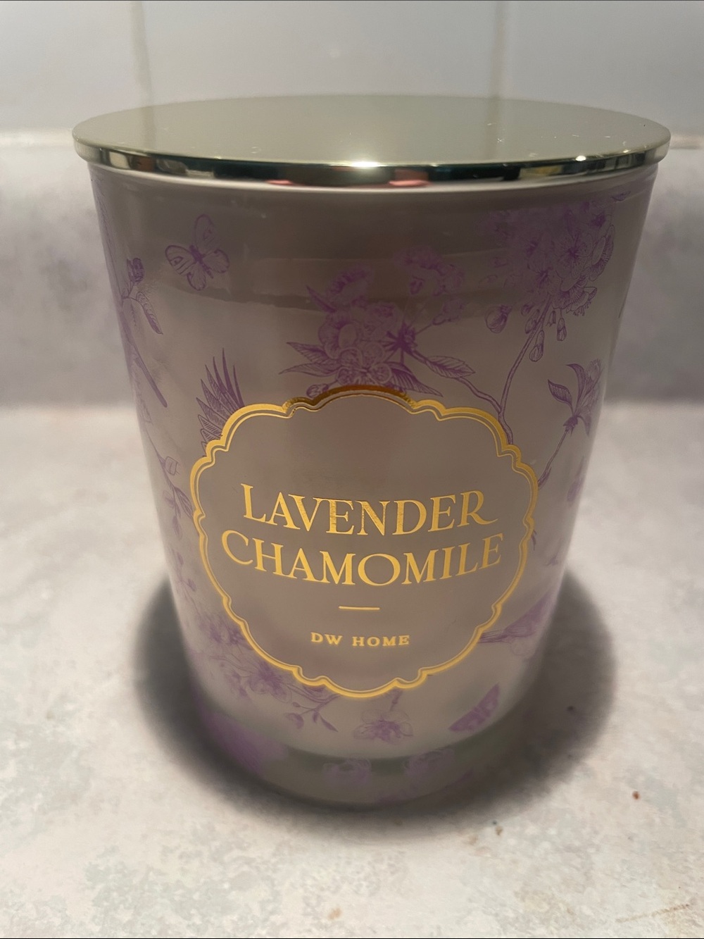 DW Home Lavender Chamomile Jar Candle